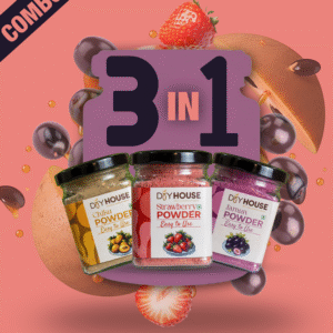 Strawberry + Chikoo + Jamun