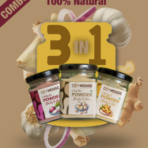 Garlic + Onion + Ginger