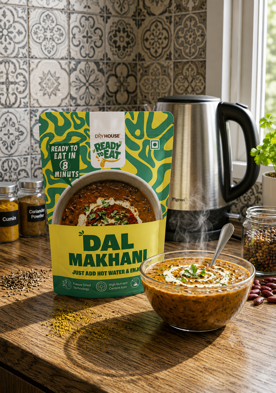 Dal Makhani Ready to Eat Meal Pouch - Image 2