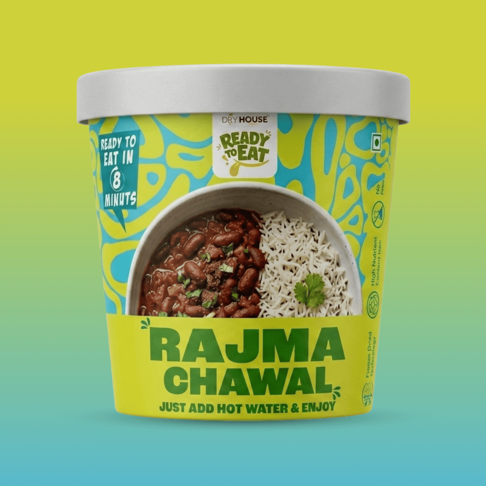 Rajma Masala- Jeera Rice Ready to Eat Meal Cup