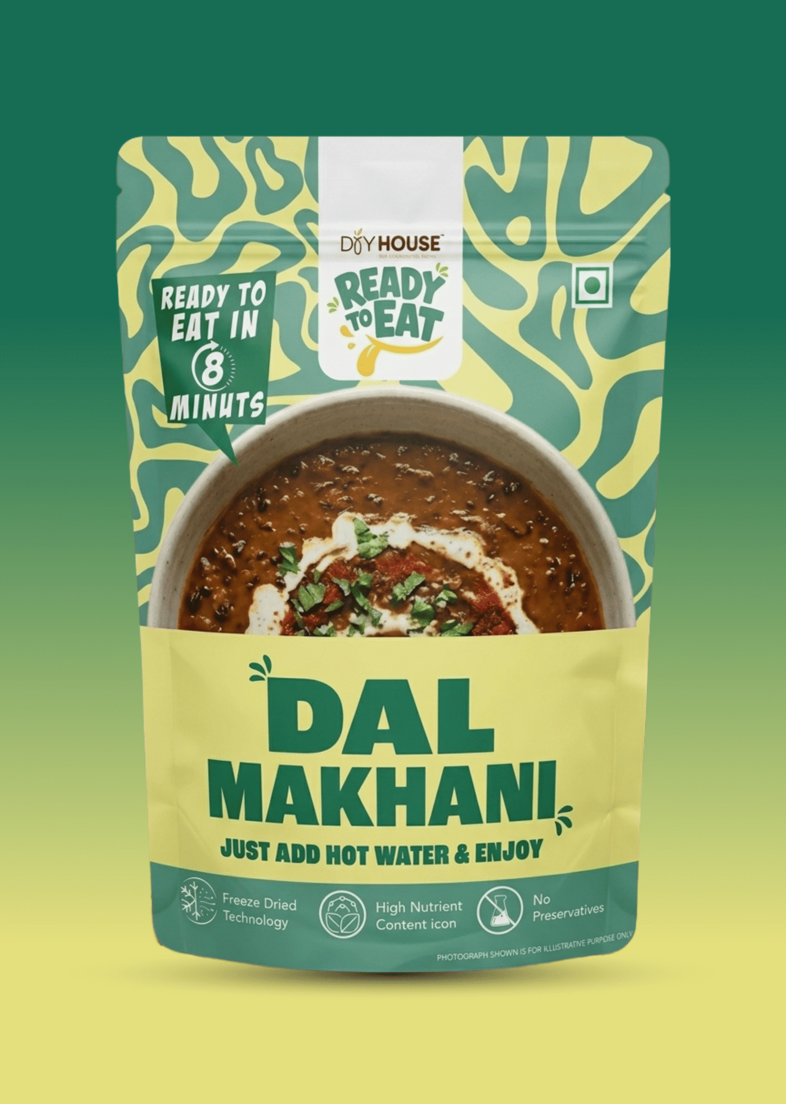 Dal Makhani Ready to Eat Meal Pouch
