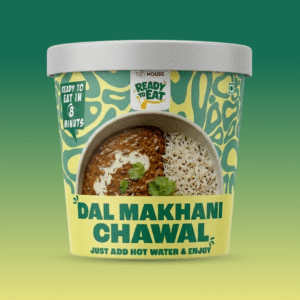 Dal Makhani- Jeera Rice Ready to Eat Meal Cup