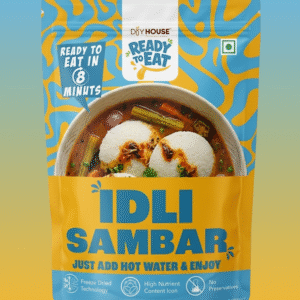 Idli Sambar Instant Indian Breakfast – Ready to Eat Pouch