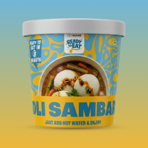 Idli-Sambhar Ready to Eat Meal Cup