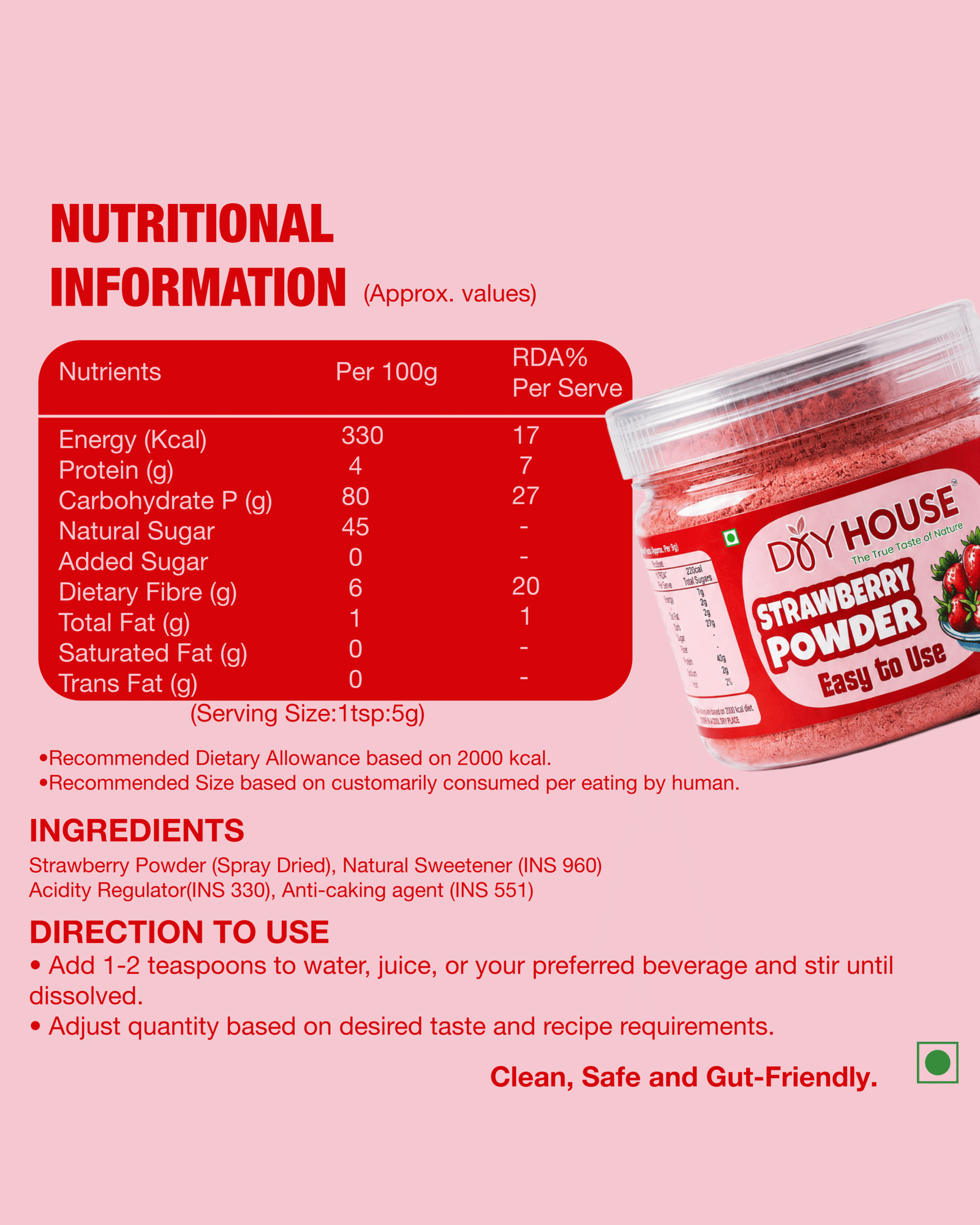 Strawberry Powder - Image 3