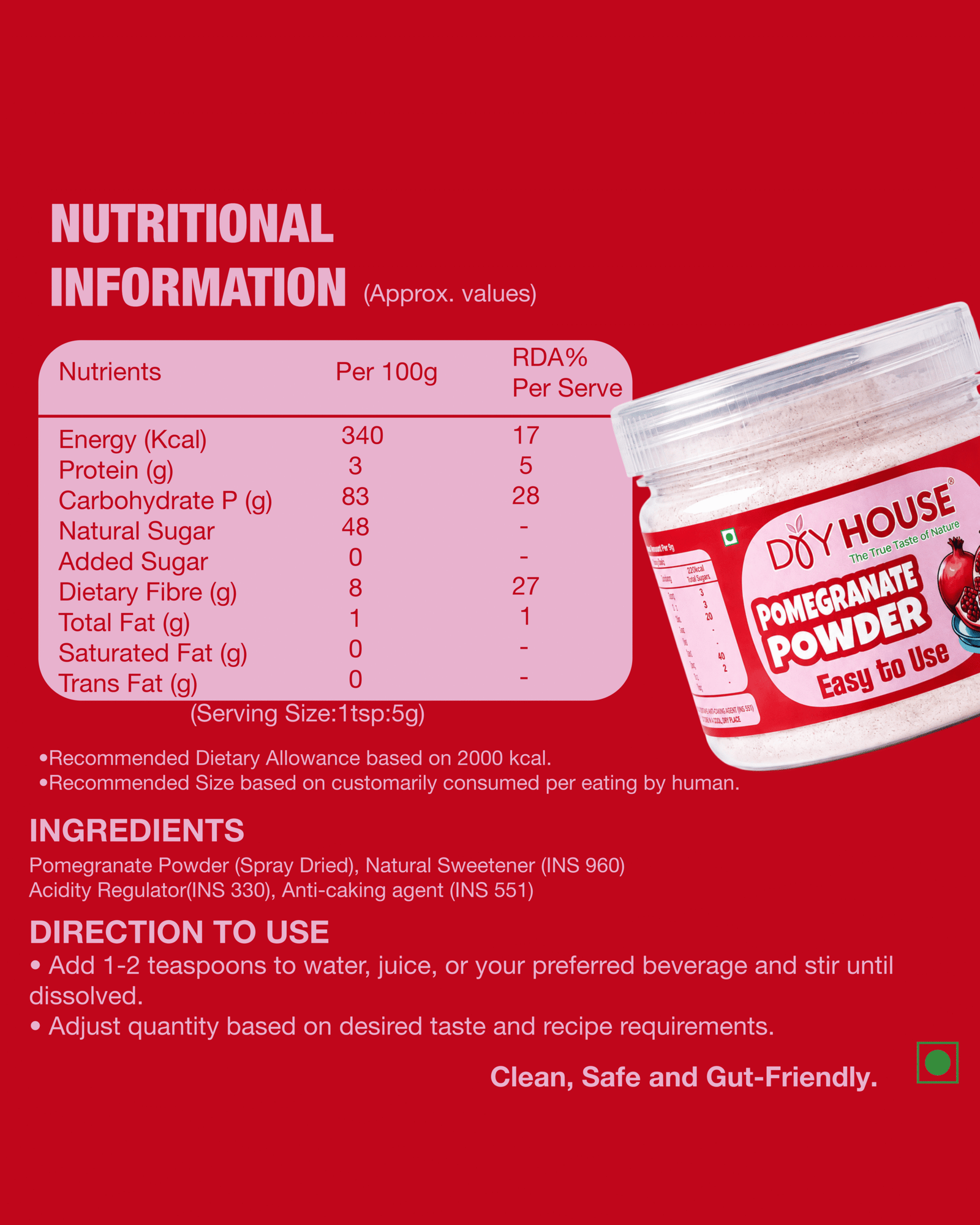 Pomegranate Powder - Image 3
