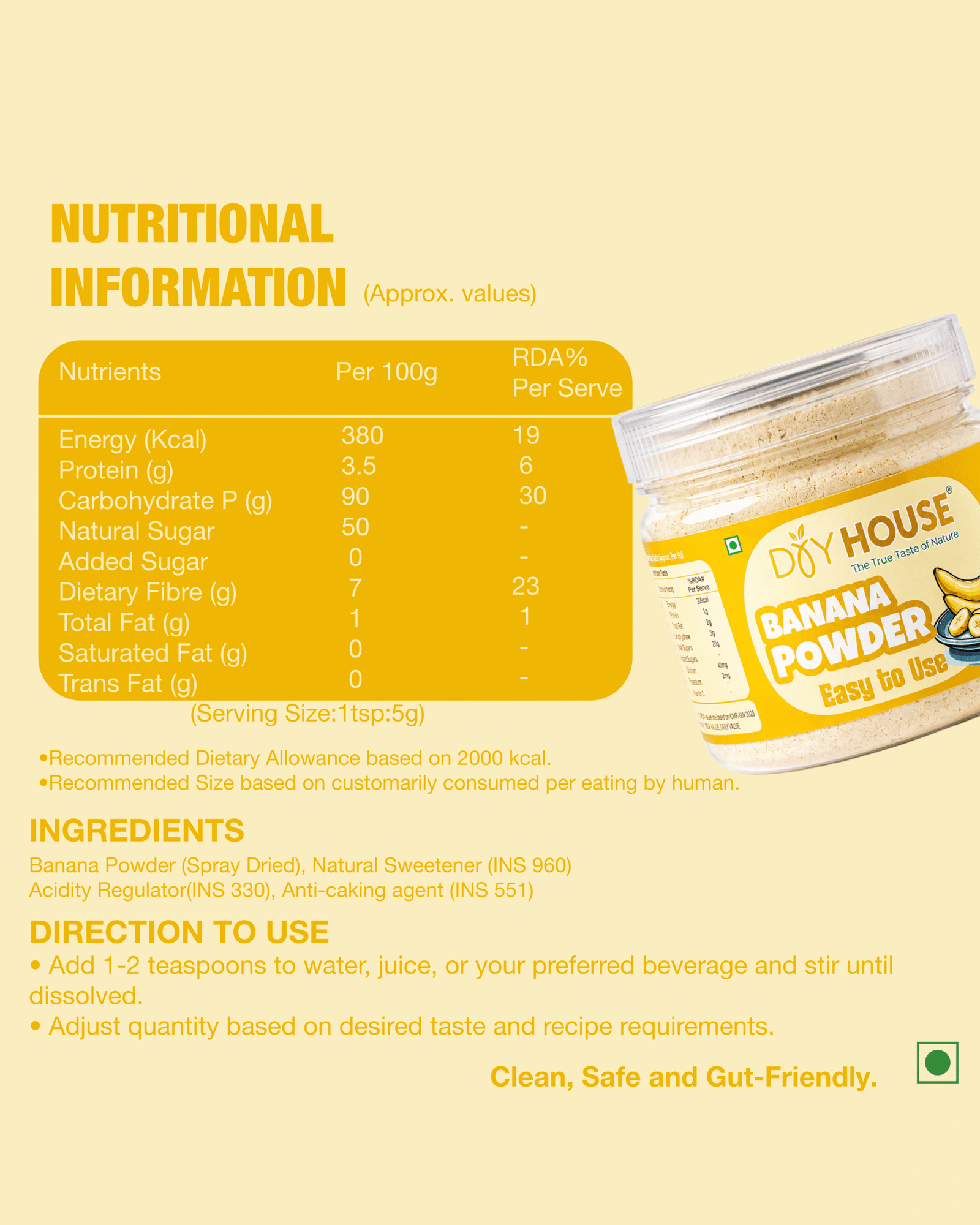 Ripe Banana Powder - Image 3