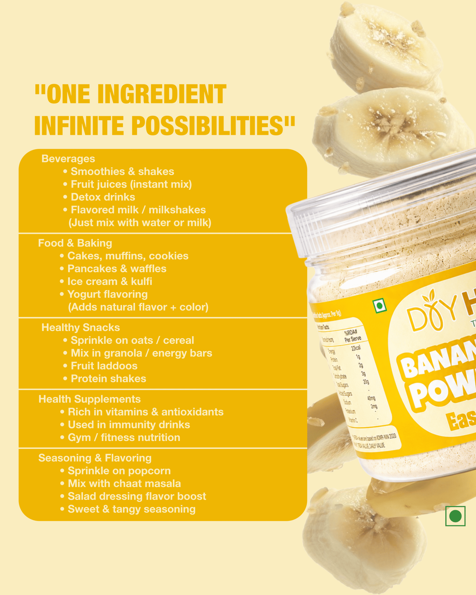 Ripe Banana Powder - Image 5